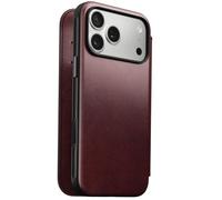 Étui Portefeuille - NOMAD - iPhone 17 Pro Max - Cuir Horween - MagSafe - Bordeaux