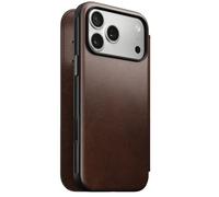 Étui Portefeuille - NOMAD - iPhone 17 Pro Max - Cuir Horween - MagSafe - Marron foncé