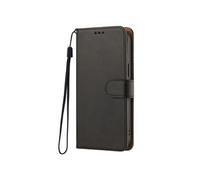 Etui Portefeuille Oppo Reno 16 / 16 Pro Simili Cuir Dragonne Support Noir