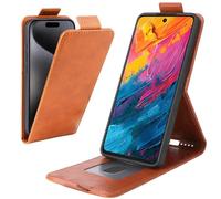 Étui Portefeuille pour Black View BV5300, Cover pour Black View BV5300 avec béquille Horizontale et Porte-Cartes, Marron