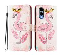 Étui portefeuille pour Fujitsu Arrows We2 / F-52E, 3 emplacements pour cartes, 1 fente pour espèces, cuir synthétique à rabat avec béquille, boucle magnétique, anti-choc, compatible avec sans fil