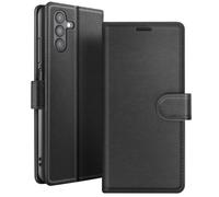 Zanaé Étui portefeuille pour Galaxy A04s / A13 5G avec support et languette magnétique Noir