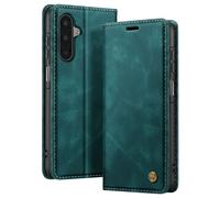 Étui Portefeuille pour Galaxy A17 Collection CaseMe Effet Vintage Vert sapin