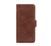 Etui Portefeuille Samsung Galaxy A27 Effet Cuir Vintage Fonction Support 3 Cartes Marron