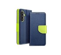 Etui Portefeuille pour Galaxy A57 Série Fancy avec Fonction Support Bleu nuit