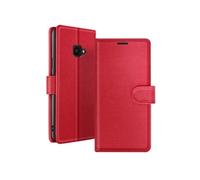 Etui Portefeuille pour Galaxy XCover 4 / 4s avec Support et Languette Magnétique Zanaé Rouge