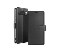 Étui Portefeuille pour Google Pixel 10 Pro XL Support et Languette Noir