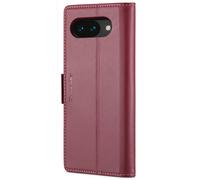 Étui Portefeuille pour Google Pixel 10a Anti-RFID avec Support CaseMe Bordeaux