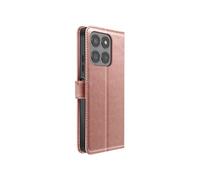 Etui Portefeuille pour Honor 400 Smart Antichoc avec Dragonne Inclus Rose gold