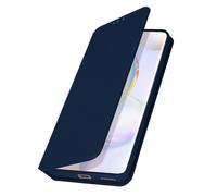 Etui Portefeuille pour Honor 50 Clapet Magnétique avec Support Vidéo Bleu