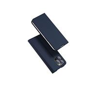 Etui Portefeuille pour iPhone 14 Pro Max Skin Pro Bleu