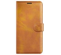 Étui Portefeuille pour iPhone 16 Plus Édition Columbia avec Fonction Support Zanaé Marron clair