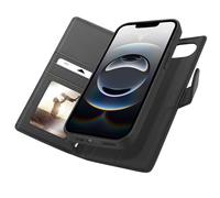 Étui Portefeuille pour iPhone 16e Anti-RFID avec Coque Détachable Mayaxess Noir