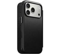 Nomad Goods – Etui portefeuille pour iPhone 17 Pro MagSafe – Cuir Série Modern Noir