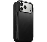 Nomad Nomad Étui de télephone portefeuille Modern Leather Folio iPhone 17 Pro Max Noir Noir