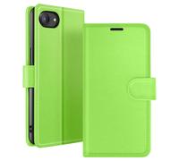 Étui Portefeuille pour iPhone 17e avec Fonction Support et Languette Magnétique Zanaé Vert