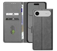 Etui Portefeuille pour iPhone Air Série Chesterfield avec Fonction Support Gris