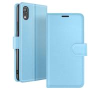 Étui Portefeuille pour iPhone XR, Support et Languette Magnétique clair