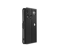 Etui Portefeuille pour Nothing Phone 3 avec Dragonne et Fonction Support Noir