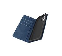 Etui Portefeuille pour OnePlus Nord CE 2 Lite 5G / Realme 9 5G et 9 Pro Soft Touch Magnétique Support Vidéo Bleu Nuit