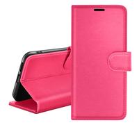 Étui Portefeuille pour Oppo A17 Support et Languette Magnétique Zanaé Fuchsia