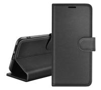 Étui Portefeuille pour Oppo A40 Support et Languette Magnétique Noir