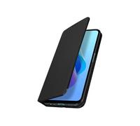 Etui Portefeuille pour Oppo A96 Clapet Magnétique avec Support Noir