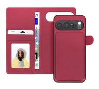 Étui Portefeuille pour Pixel 10 Pro, Coque Détachable Magnétique