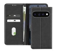Etui Portefeuille Pixel 11 Pro XL Chesterfield Similicuir Grainé Noir