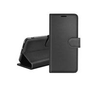 Etui Portefeuille pour Realme C21 / C11 2021 Support et Languette Zanaé Noir