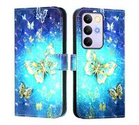 Étui portefeuille pour Realme C83 5G Indian/Realme C85/Realme 15Xd, étui portefeuille à rabat en cuir synthétique de qualité supérieure, design 3D, résistant aux chocs, avec béquille et porte-cartes