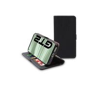 Etui Portefeuille pour Realme GT 2 5G PU Cuir Porte-Cartes Support Stand, Noir