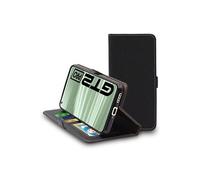Etui Portefeuille pour Realme GT 2 Pro 5G PU Cuir Porte-Cartes Support Stand, Noir