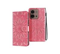 Avizar Étui Portefeuille pour Redmi 15C Motif Mandala avec Porte-cartes