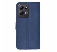 Étui Portefeuille pour Xiaomi Redmi 17 Fermeture Magnétique avec Effet Grainé Zanaé Bleu nuit
