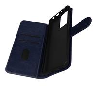 Étui Portefeuille pour Redmi Note 12 Pro 5G Chesterfield Grainé Fonction Stand Bleu nuit