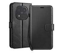 Étui Portefeuille pour Redmi Note 15 Pro Plus 5G avec Dragonne et Fonction Stand Mayaxess Noir