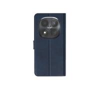 Etui Portefeuille pour Redmi Note 15 Pro Plus 5G avec Porte-Cartes et Support Bleu nuit