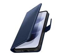 Etui Portefeuille Redmi Note 17 Série Chesterfield Support Bleu nuit