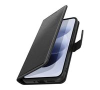 Avizar Étui Portefeuille pour Redmi Note 17 Série Chesterfield avec Support Noir