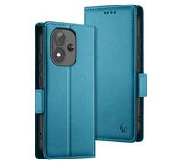 Étui Portefeuille pour Redmi Note 17 Série Smart Book avec Support Bleu canard