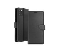 Etui Portefeuille pour Samsung A31 Support et Languette Magnétique Zanaé Noir