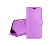 Etui Portefeuille pour Samsung A73 5G Support et Languette Magnétique Zanaé Violet