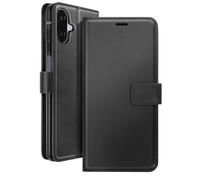 Étui Portefeuille pour Samsung Galaxy A07 avec Dragonne et Languette Magnétique Mayaxess Noir