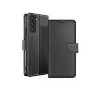 Étui Portefeuille pour Samsung Galaxy S22 Support et Languette Zanaé Noir