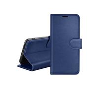 Etui Portefeuille pour Samsung J6 Support et Languette Magnétique Zanaé Bleu nuit