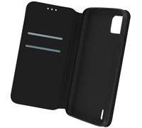 Housse Folio Wiko Y62 et Y62 Plus Portefeuille Fonction Support Vidéo noir