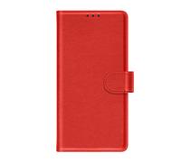 Étui Portefeuille pour Xiaomi 15T Pro Magnétique avec Support video Rouge
