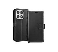 Mayaxess Étui Portefeuille pour Xiaomi 17 avec Dragonne et Fonction Support Noir