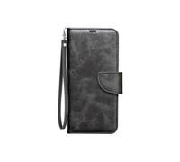 Etui Portefeuille pour Xiaomi Poco F7 Ultra / F7 Pro avec Dragonne Noir